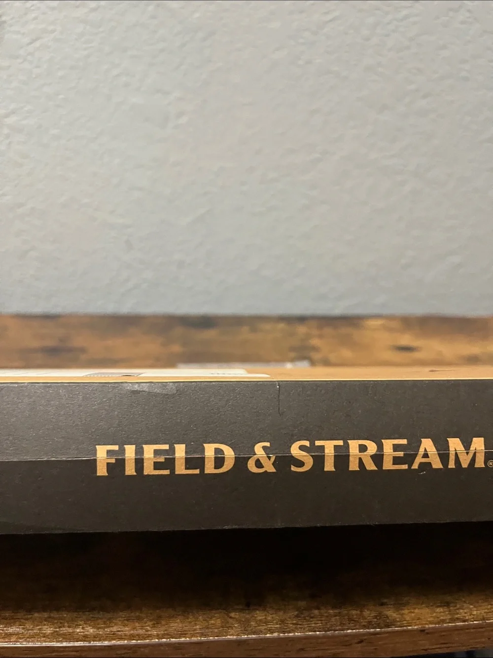 Field & Stream Black Horizontal Rod Rack – Wall-Mount Rod Holder